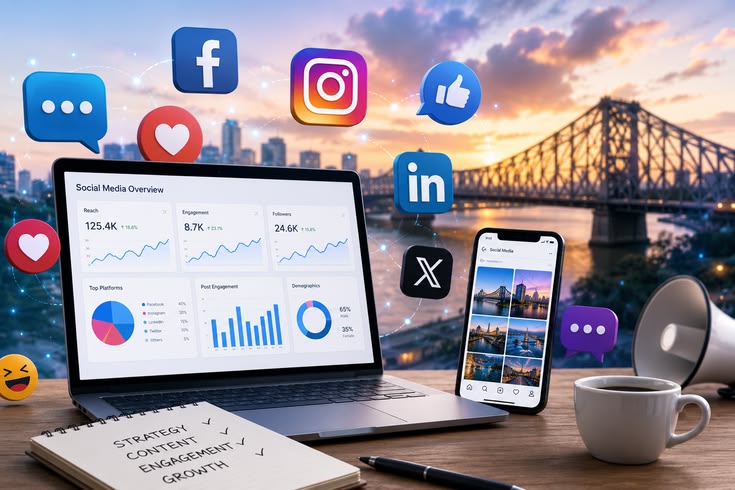 Social media management for realestate