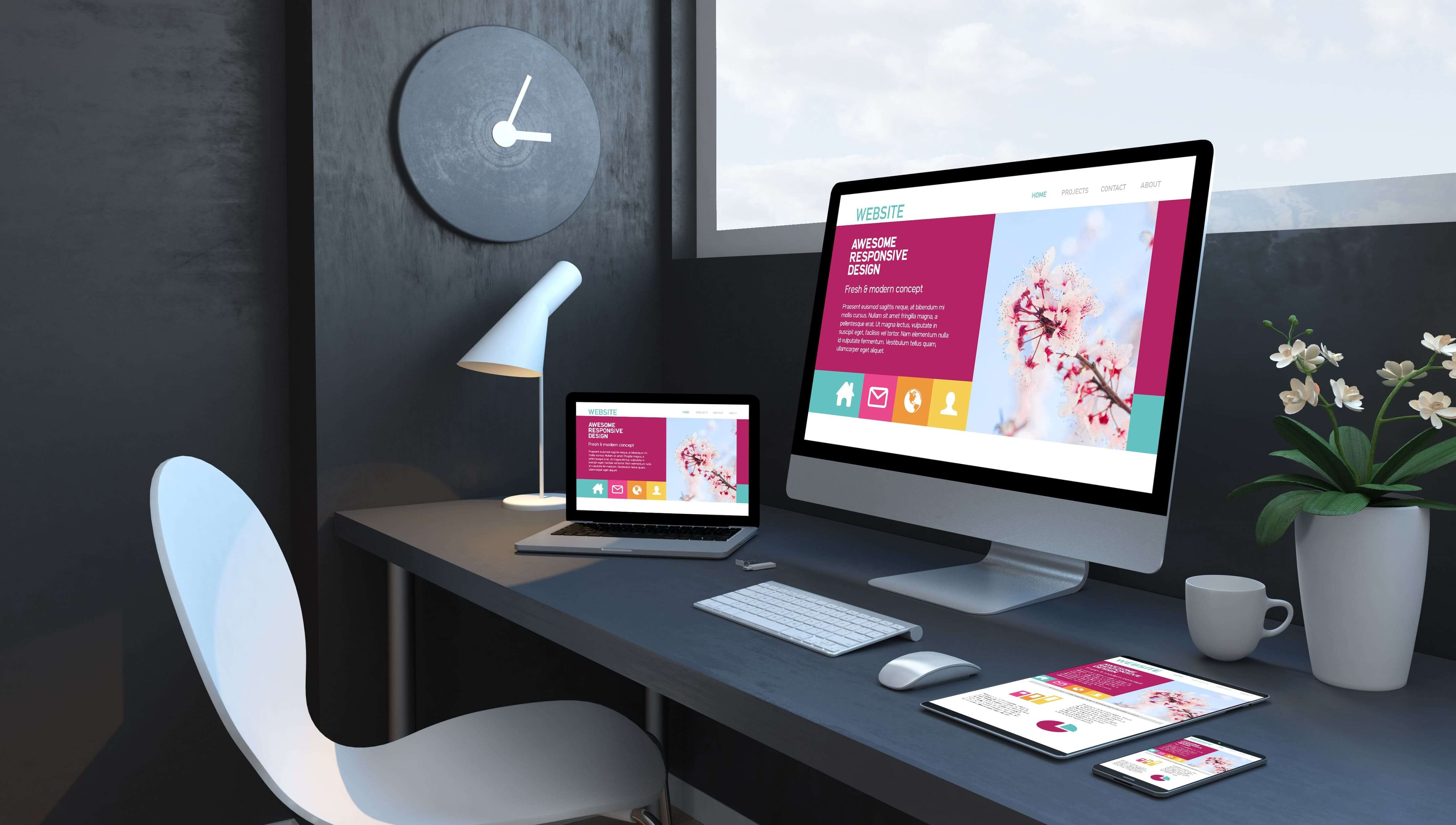 Business website development