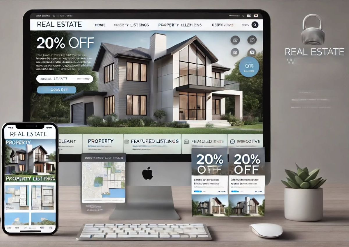 Realestate website development company UAE