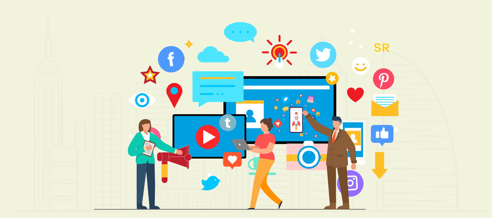 social media marketing Dubai