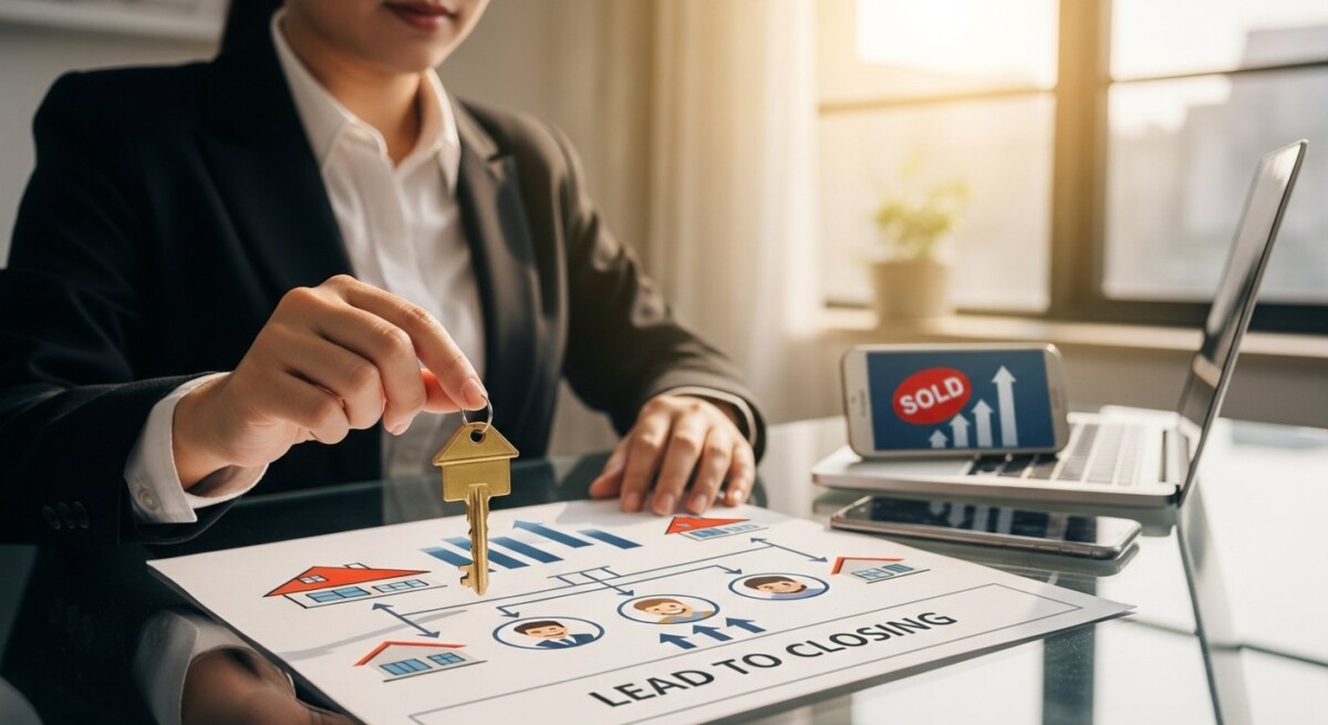 How to convert real estate leads