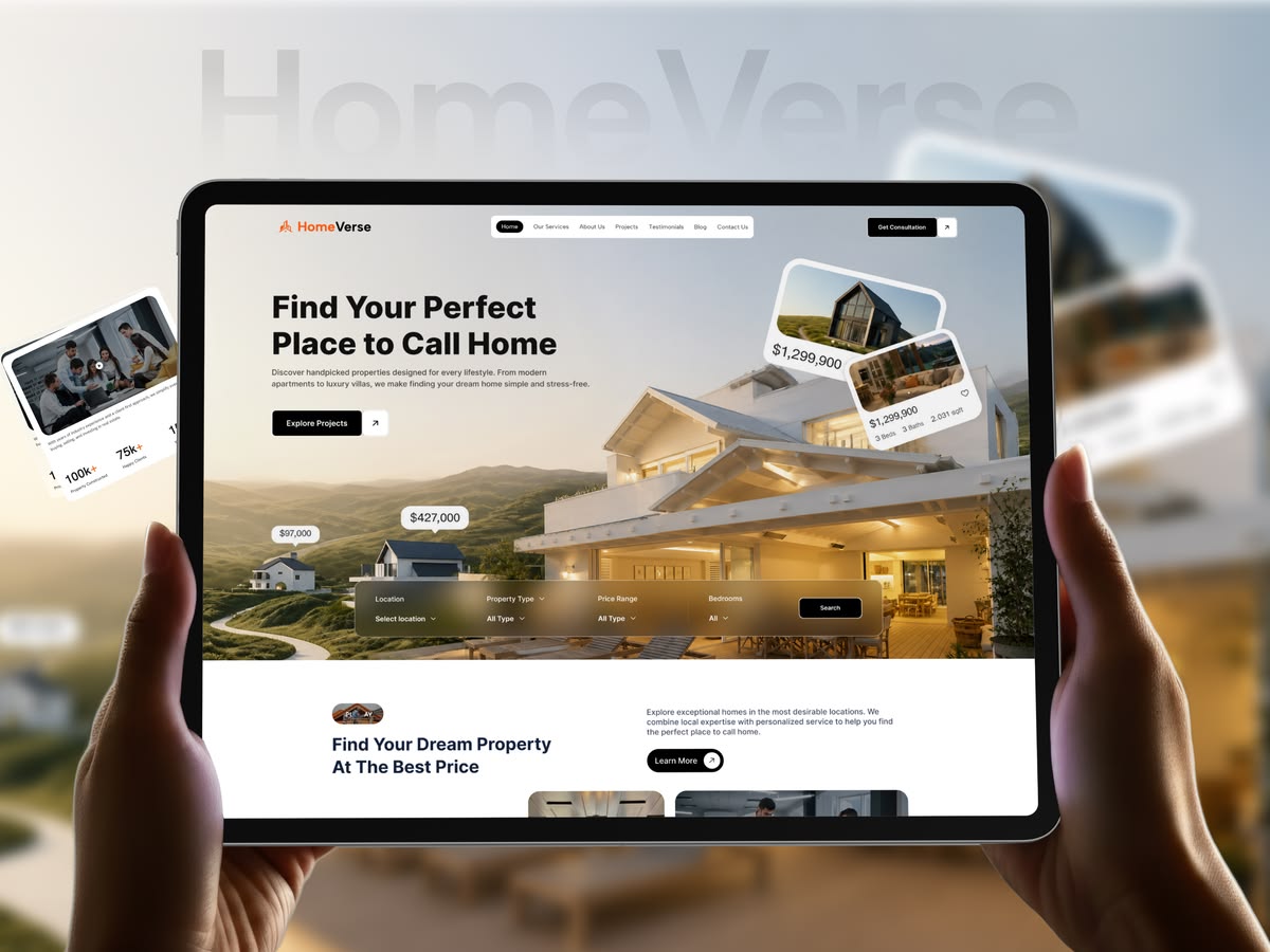 Real Estate Landing Page Services