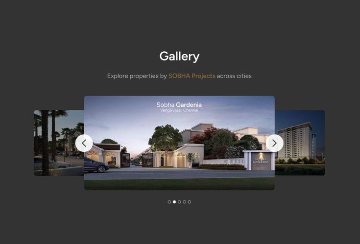 Real Estate Project Landing Page Dubai