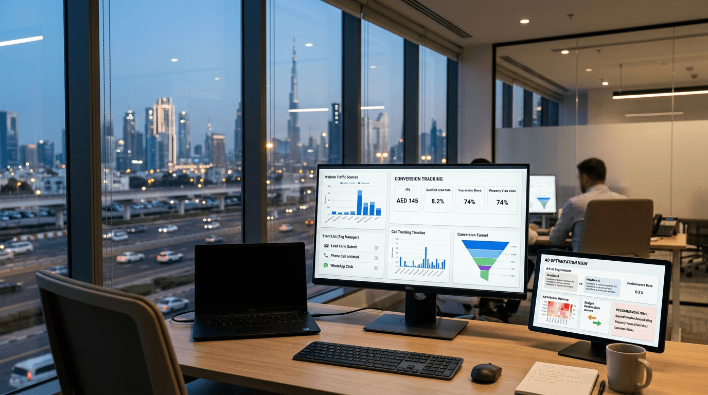 Dubai Real estate Google Ads management