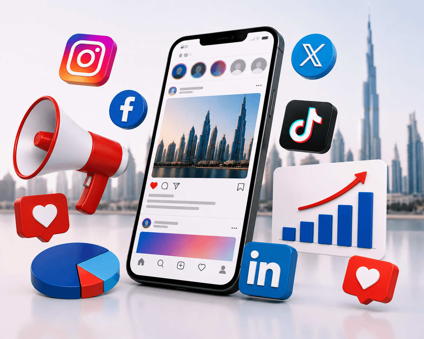 Social media marketing for real estate companies UAE