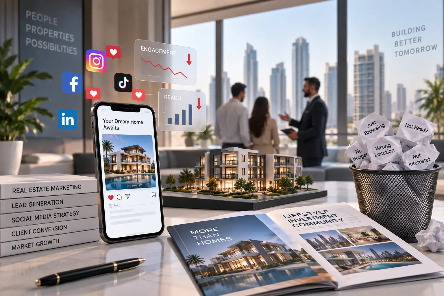 Real Estate Marketing To Generate Leads UAE